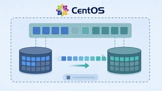 Migrate a Volume Group to a new physical volume on Centos 7